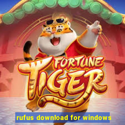 rufus download for windows